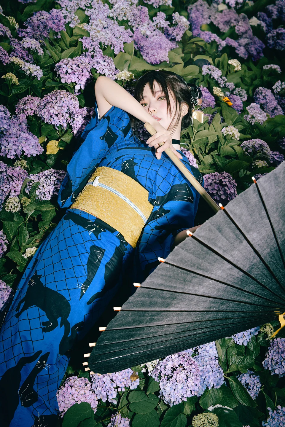 ElyEE子 - Rainy Season Black Cat [38P,4V-93MB] tg@simisebaisi 【丝足阁】027.webp